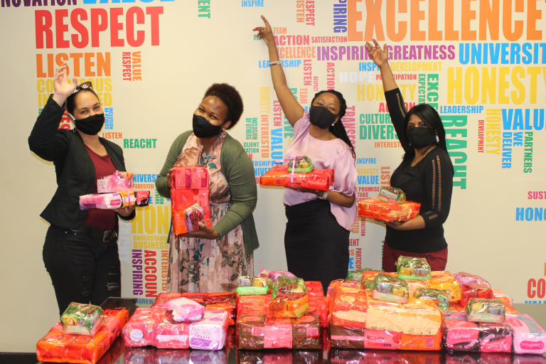 Sanitary Towel Donation for UKZN Students