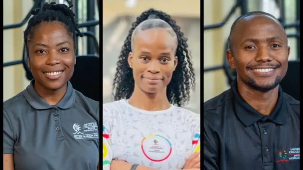 The UKZN BELS team (from left): Ms Bongiwe Gumede, Ms Zamile Nduli and Dr Siphamandla Nyawose.